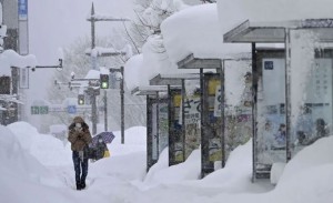 जापानमा भारी हिमपात : १७ जनाको मृत्यु, ९० बढी घाइते
